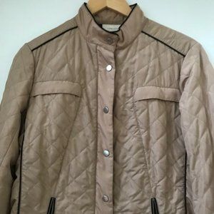 Chico's Quilted Jacket Sz 1 (10)